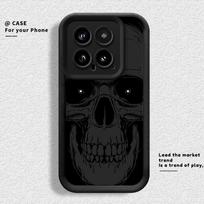Phone Case for Xiaomi Poco F8 X3 Pro C61 X3 NFC C51 C50 Soft Shell Skeleton Skull Poco C61