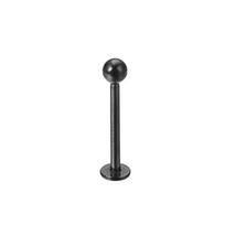 Black Helix Cartilage Tragus Daith Conch Snug Tragus Earrings Ear Stud Ear Piercing Nose Ring 12mm juoda