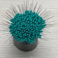 Ultra-Tight Competitive Latex Space Beans: 100 Color-Selectable, High Concentricity & Lock Thread, Line-Safe, Bean-Shaped Stops S (1.2-2.5#) Diameter 1.6mm
