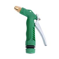 1PC Rinse Carpet Water Flower High Pressure Gun Green Plastic Gun Body Car Wash Water Gun