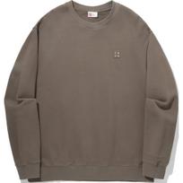 Li Ning Vital Series Solid Color Round Neck Comfortable Breathable Versatile Casual Loose Sweatshirt Unisex sweatshirt Chocolate-Brown AWDUB29-2 XL