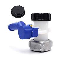 Aluminum Union Nut IBC Outlet Tap Stopcock Adapter DN50（75mm）
