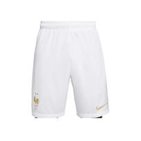 Nike SS23 France National Team Qatar World Cup Logo Print Elastic High Waist Sports Football Shorts Men shorts White DN0731-100 S