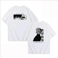 Anime Tokyo Ghoul Ken Kaneki Manga Printed Tshirt Women and Men Casual Loose Fashion Oversize O-Neck Short Sleeve Sweatshirt Top S