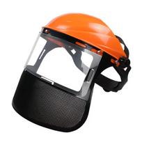 lawn Mower Protective Hat New Garden Grass Trimmer Safety Helmet Cap Iron Mesh Mask Logging Brush Cutter Forestry Protective