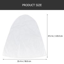 Wedding Dress Cover Anti-Dust Mesh Garment Bag Thickened Long Dress Storage Travel Clothes Cover Bridal Gown Protector