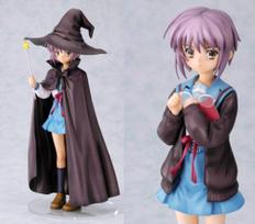 The Melancholy of Haruhi Suzumiya Yuki Nagato scale PVC painted finished (1/8 product)