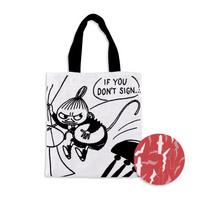 Moomin Comic Reversible Mini Little Double H24 x W23cm Bag, Red, My, Gauze, 47-8327180, Approx.
