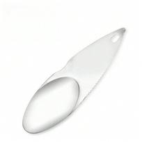 High-Quality Stainless Steel Kiwi Utensil - Effortlessly Scoop, Peel, And Serve - Designed for a Comfortable Grip - Resistant to Rust - Easy to Clean