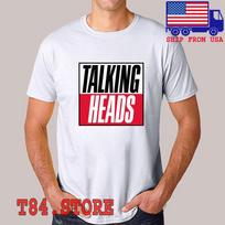 TALKING HEADS Men's WhiteSize S to 5XL 4XL white