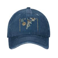Conan Grays  Casual Baseball Cap For Women Men Spring  Kpop Rock Hip Hop Hats Fitted Retro Wholesale Baseball Caps One Size tamsiai mėlyna spalva