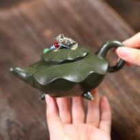 180ml Tradition Yixing Purple Clay Teapot Household Handmade Frog Tea Pot Beauty Tea Infuser Kettle Chinese Zisha Teaware