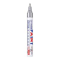 Fade-Resistant Paint Pen for Outdoor Touch-Ups Waterproof Quick-Drying Repair Pen UV-Protected Oil-Based Marker for Metal Wood Plastic sidabras