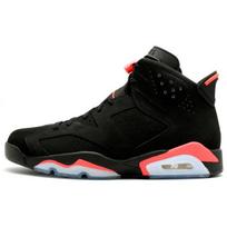 Jordan 6 Retro Infrared Black GS 384665-023 38