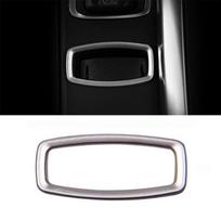 Volvo S60/V60/XC60 Uždegimo rakto skylutės lipdukas ir Starto mygtuko rėmelio apdaila black