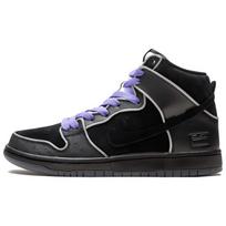 Nike Sb Dunk High Black Purple Box 833456-002 42.5