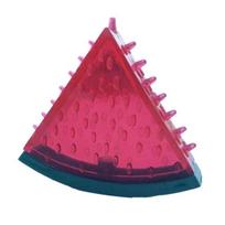 Dog Cooling Chew Toy Summer Freezable Watermelon Lemon Pineapple Puppy Teething Toy Bite Resistant Squeaky Pet Teeth Cleaning Toy raudona
