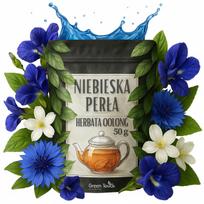 Herbata Oolong Niebieska Perła 50 G Klitoria Ternateńska Jaśmin Bławatek