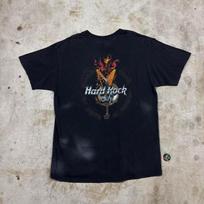 Vintažiniai 1998 m. Hard Rock Cafe Montreal gitaros grafikos Unisex marškinėliai, dydis L S