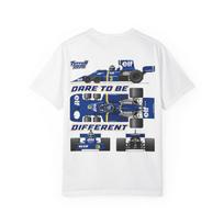 Vintažiniai F1 Tyrrell P34 lenktyninio automobilio marškinėliai | Formula 1 drabužiai 3XL