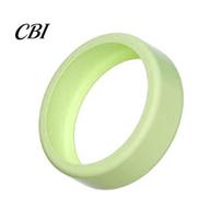 Ring Silicone Sleeve Case for Oura 5, Smart Protector, Soft Cover Anti-Scratch Cover, Protective Shield, Sizes 6-13 S šviesiai žalios spalvos