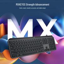 Logitech MX Keys S Wireless Bluetooth Keyboard juoda spalva