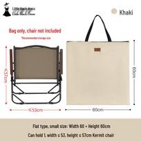 Kermit Oxford Cloth Outdoor Folding Chair Storage Bag, Zippered and Fits 2-4 Chairs.