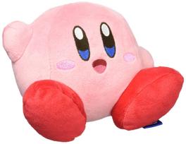 Boeki Kirby ALL STAR COLLECTION Kirby Sitting Plush Toy KP16 San-ei (S) W13×D10×H10cm