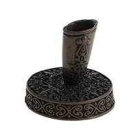Stainless Steel Desk Organizer Feather Pen Stand Pen Organizer Round Pen Holder Holder Fountain sidabras