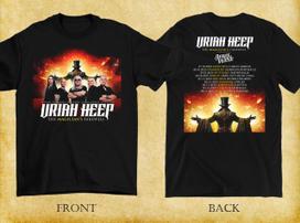 2 pusės Uriah Heep The Magicians Atsisveikinimo turas 2025 Marškinėliai Unisex S-5XL 1V0577 M
