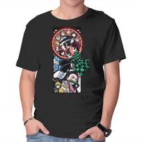 Unisex Crew Neck T-Shirt The Slayers Graphic Short Sleeve Casual Tee XXXL