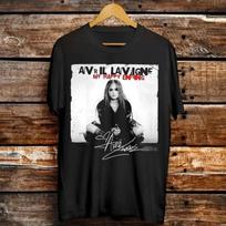 Men's and Women's T-shirts Hot Avril Lavigne Gift For Fans Men Tee Shirt L