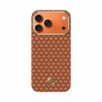 Benks Carbon Fibre Case For iPhone 17 Pro Max Kevlar Wireless Charging Back Cover Shell 1PC&ForiPhone17ProMax auksinė