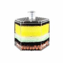 Efficient Fish Tank Pneumatic Filter Detachable Submersible Water Purifier  Small Fish Tanks skaidri