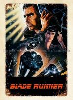 Blade Runner filmo plakatas metalinė skardinė lentelė nuolaida sienų dekoras Aliuminis 20x30cm（7.8x11.8inch）