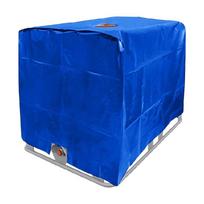 Outdoor Storage Cover 1000L Water discouraging And Dust Proof Polyester Having Reinforced Edges mėlyna
