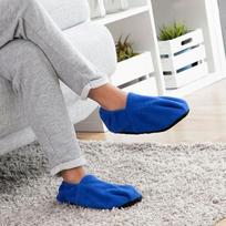 SHOP-STORY - HOT SOX BLUE : Microwave Heated Slippers