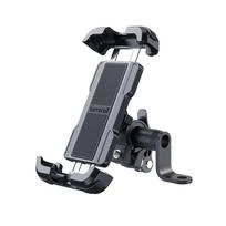 Lamicall BP08 Viena ranka valdomas dviračio telefono laikiklis 360° sukimosi lankstus dviračio telefono laikiklis Laikiklis dviračio vairui Manual clip juoda