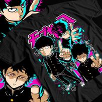 Mob Psycho 100 Manga Juostelė Anime Manga Dovana Unisex marškinėliai T-Shirt Visų dydžių S
