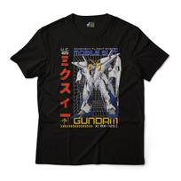 Gundam RX-105E T-Shirt Minovsky Flight System Mecha Anime Graphic Tee S