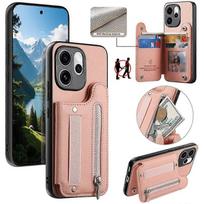 Phone Case Compatible For Oppo Reno15 Pro 5G (Global) / 15 5G (China) RFID Card Holder Jeans Cloth Texture Leather Bac juoda