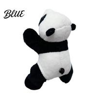 Spintelės dekoratyvinis magnetas pliušinis gyvūnas šaldytuvo dekoracija kimštas panda magnetinis ornamentas Panda