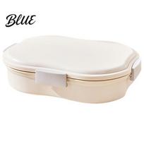 Portable Lunch Box Snack Container with Separate Compartments Design L