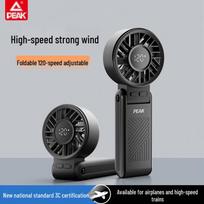 Peak Portable USB Rechargeable Neck & Handheld Fan Flight-Approved, 7-9hr Battery Life juoda