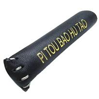 Dulkėms atsparus lazdos galvos apdangalas, odinis biliardo antgalių apsauga, stalo žaidimų priedai billiards13mm black