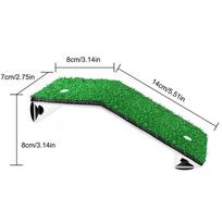 Reptile Lawn Climbing Turtle Basking Platform Ladder Simulation Grass Ramp Aquatic Turtle Water Tank Habitat Decor Accessories