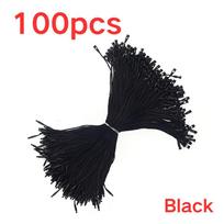 100pcs 7.68inch Polyester Sling Black/White/Beige Jewelry Clothing Universal Retail Price Tag Gift Card Lanyard YMY