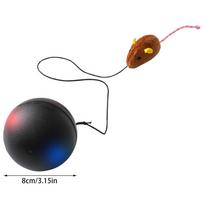 Interactive Cat Toy Ball Rechargeable Smart Automatic Moving Bored Cat Rolling Ball Toy for Kitten Puppy Dog Pet Play Exercise juoda