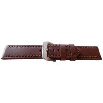 Bracelet - MY-MONTRE - 26mm style Panerai - Cuir veau grain lisse - Épaisseur 5.0mm - Boucle inox ruda