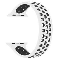 Bracelet sport - MY-MONTRE - Solo Loop - Noir - Compatible Apple Watch 38/40/41mm - Taille XL (160–172mm) juoda